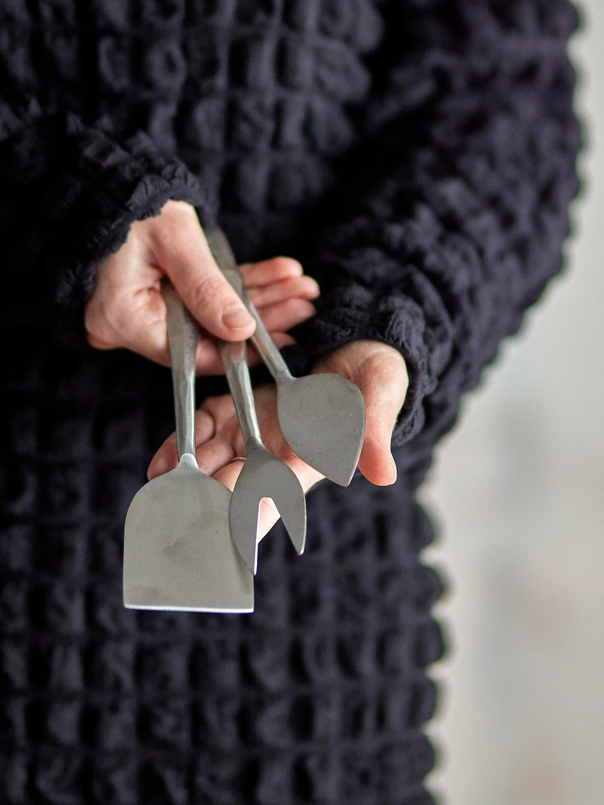 Kinnie ostehøvlesett 3 deler, Rustfritt stål Bloomingville