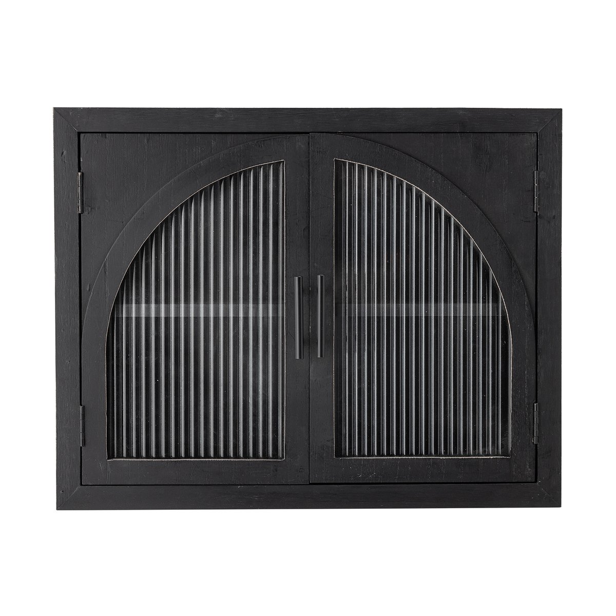 Bloomingville Lario veggskap 62x49x23 cm Svart furu