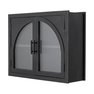 Lario veggskap 62x49x23 cm - Svart furu - Bloomingville