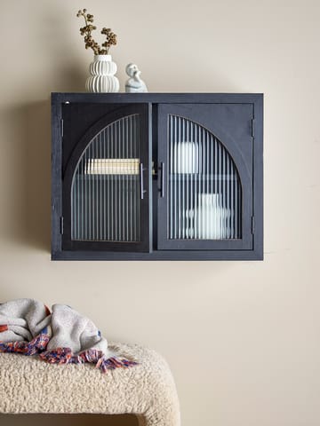 Lario veggskap 62x49x23 cm - Svart furu - Bloomingville