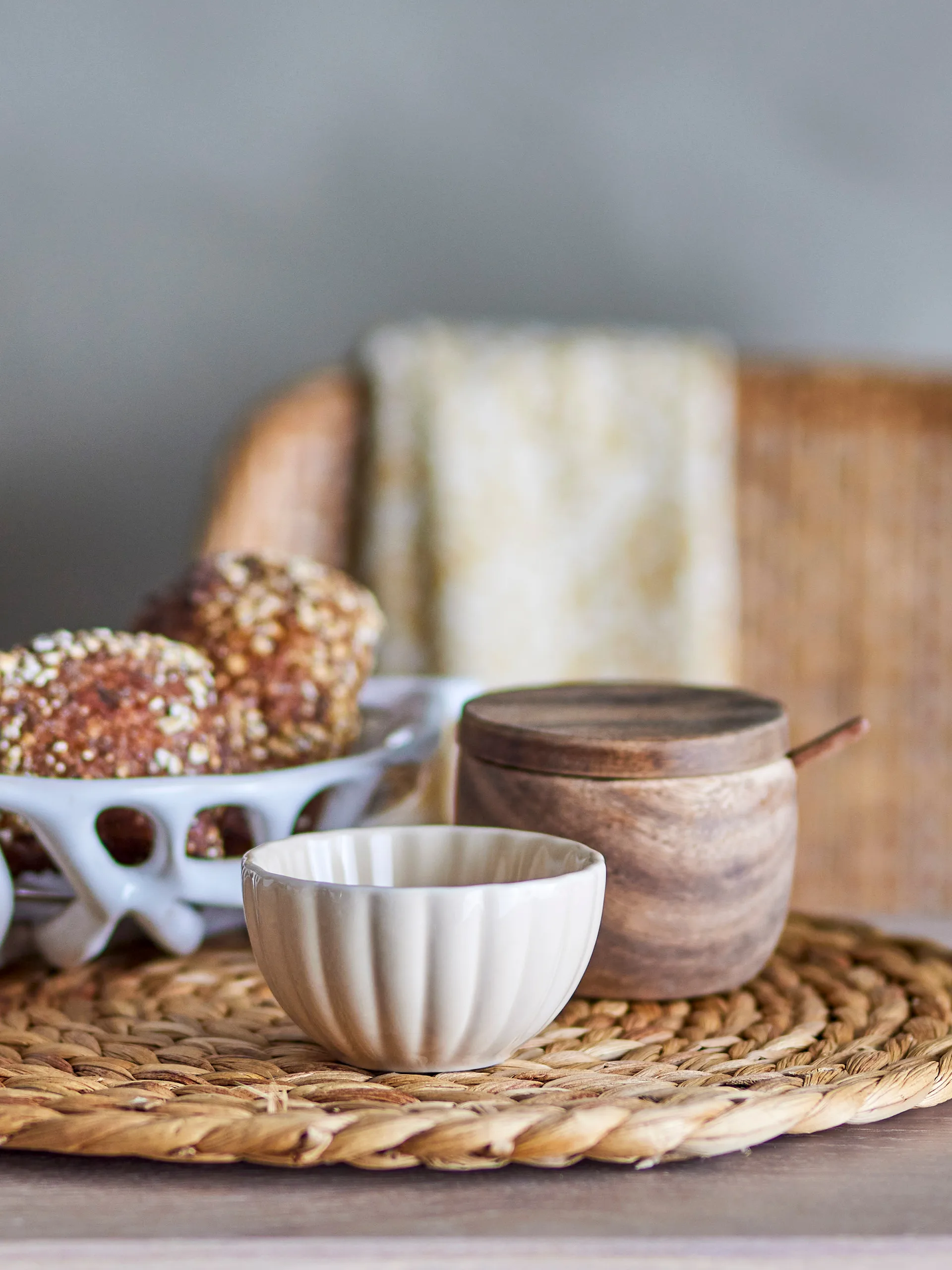 Latina bolle Ø12 cm, Nature Bloomingville