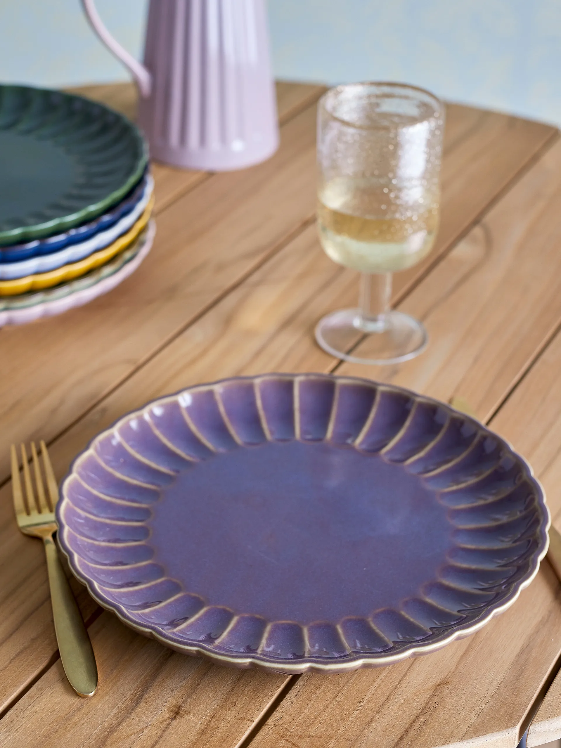 Latina tallerken Ø27 cm, Purple Bloomingville