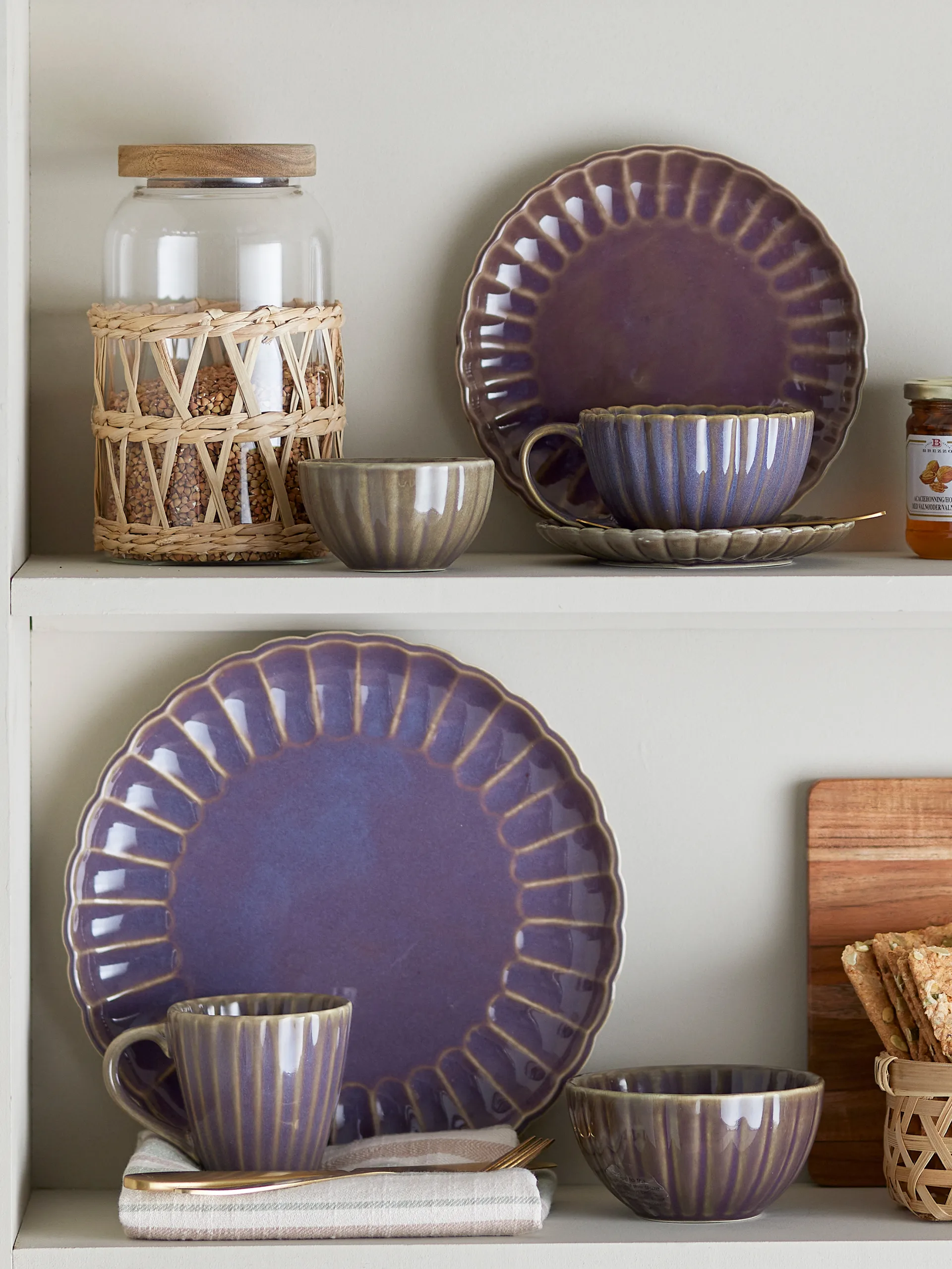 Latina tallerken Ø27 cm, Purple Bloomingville