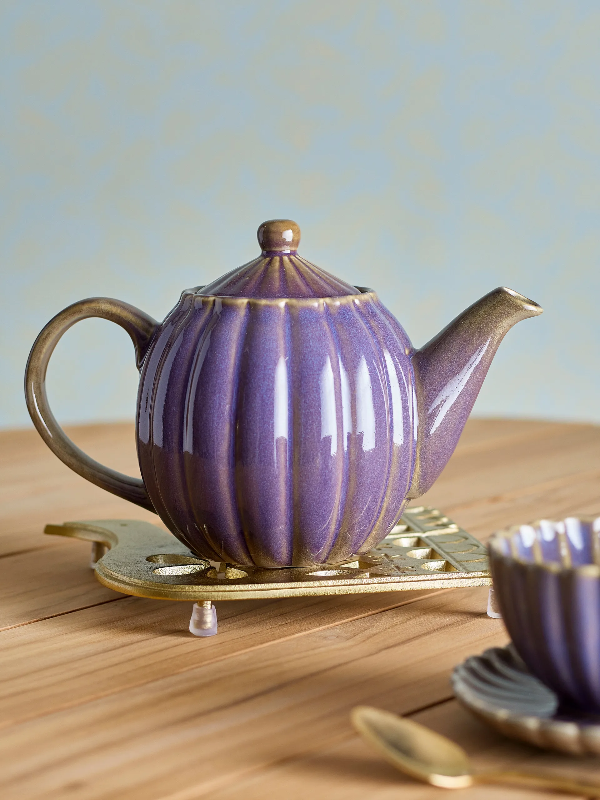 Latina tekanne 1,085 L, Purple Bloomingville