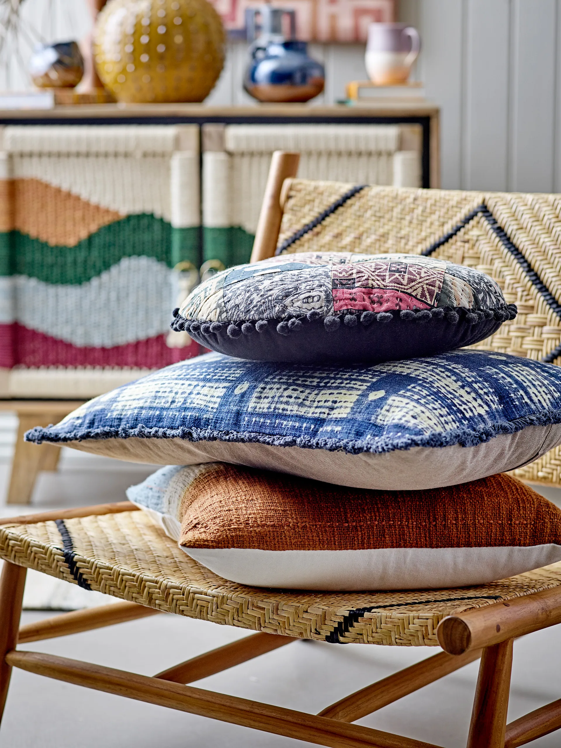 Lennox loungestol, Natur-teak Bloomingville