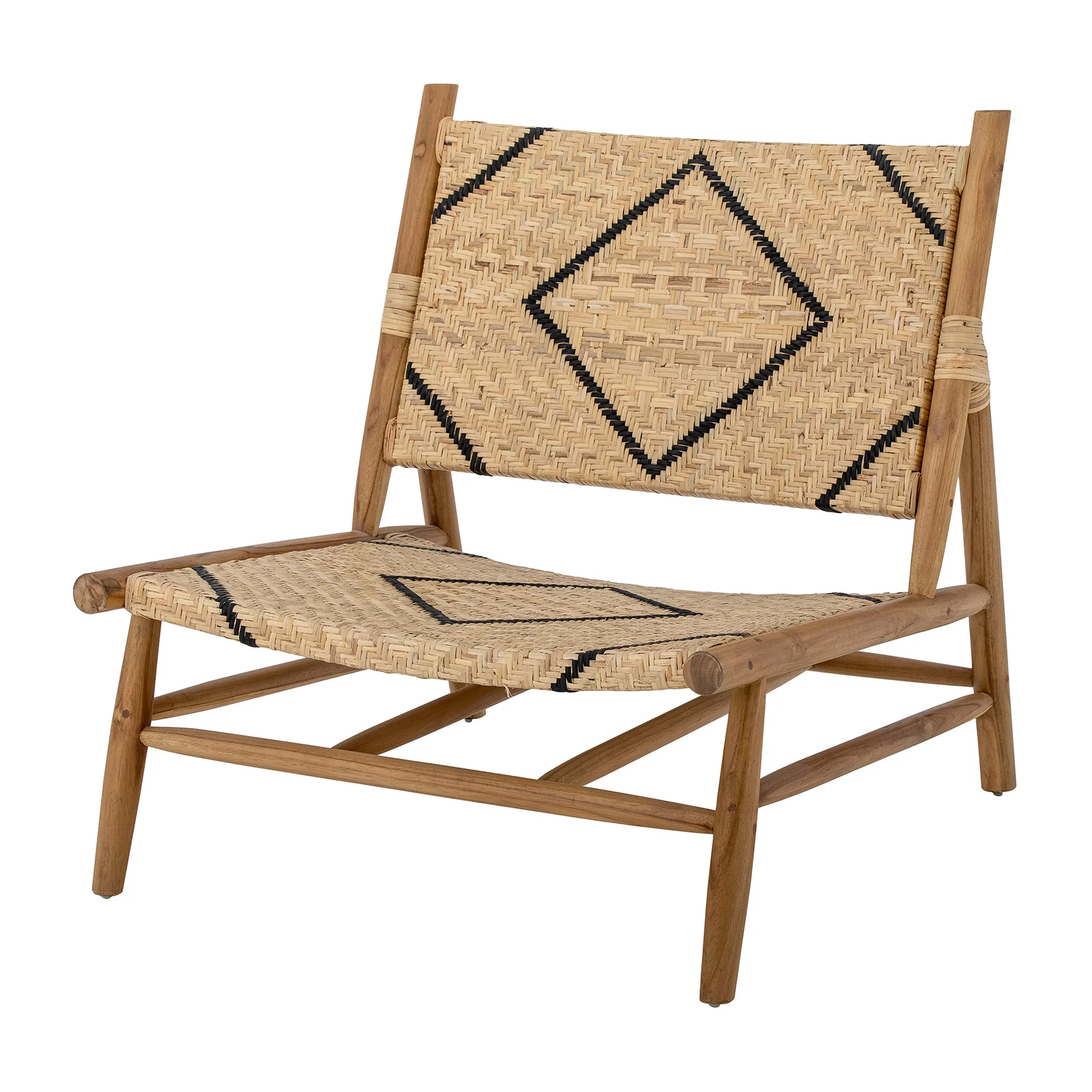 Lennox loungestol, Natur-teak Bloomingville