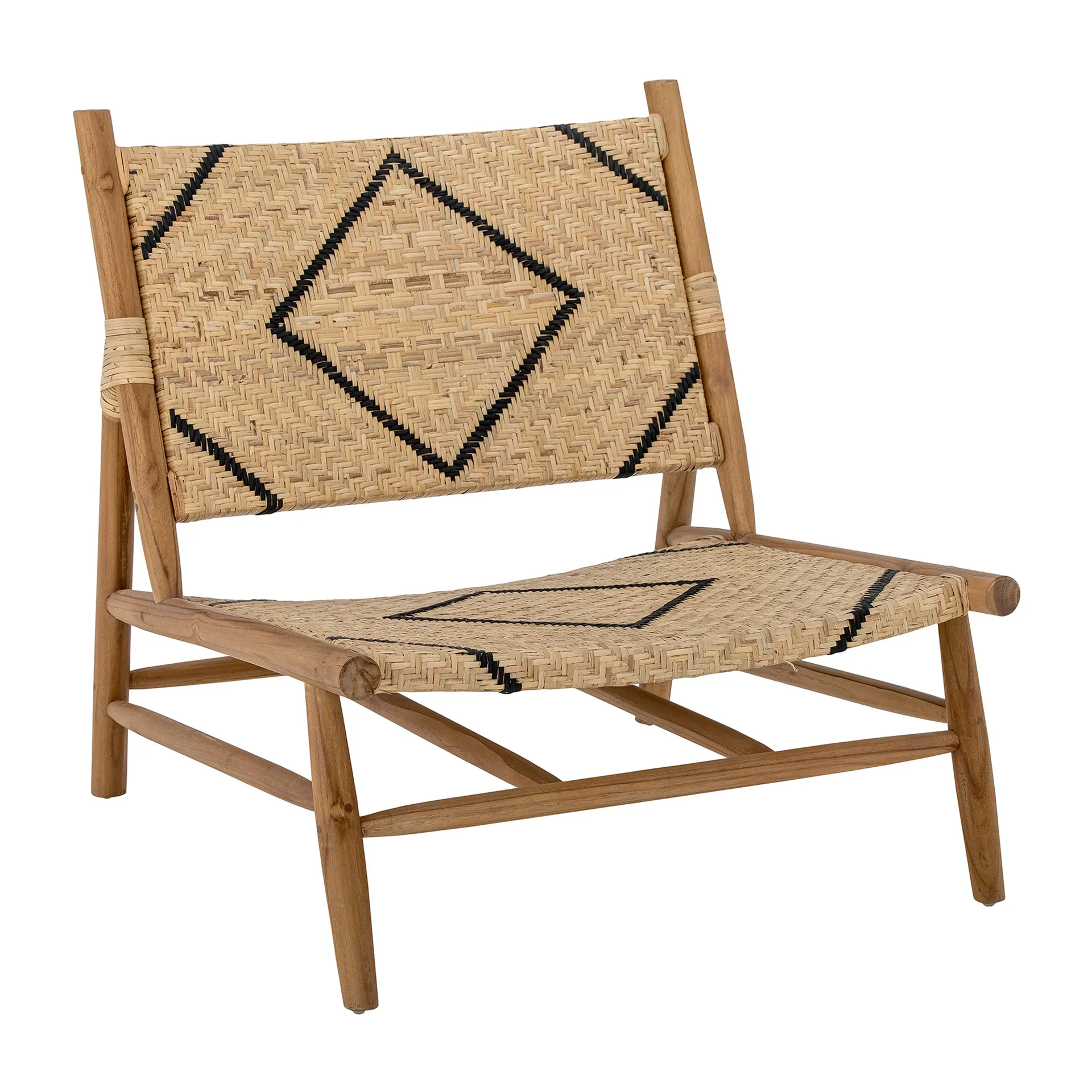 Lennox loungestol, Natur-teak Bloomingville