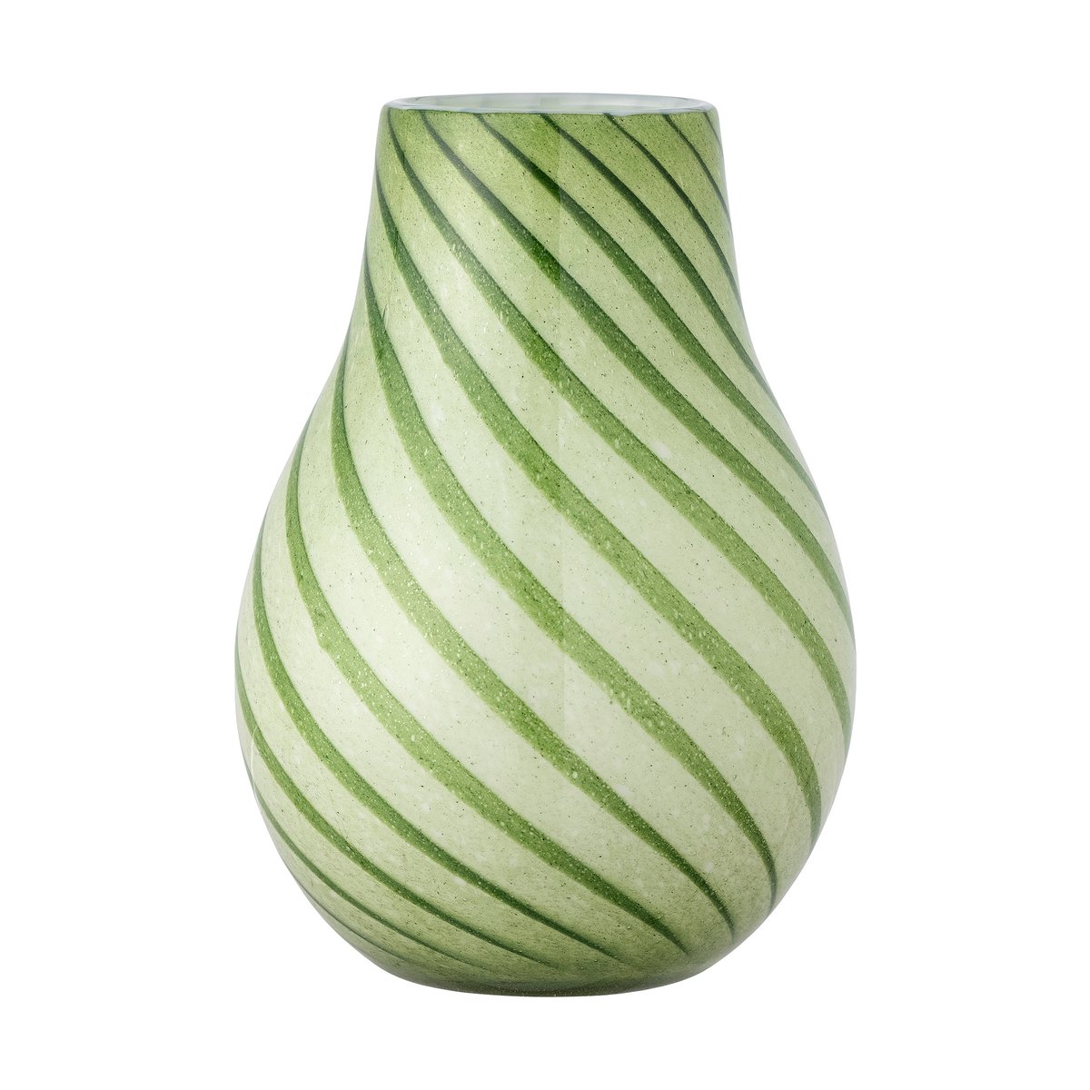 Bilde av Bloomingville Leona vase 23 cm Grønn