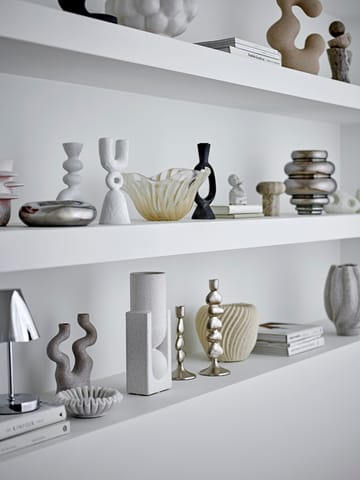 Lianna portabel bordlampe 28 cm - Sølv - Bloomingville