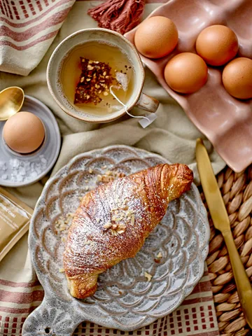 Lila eggeglass sett med 2 stk. - Grå-hvit - Bloomingville