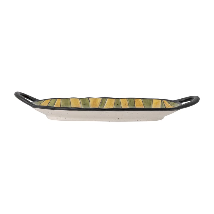Lilie serveringsfat med håndtak 15 x 32,5 cm, Grønn Bloomingville