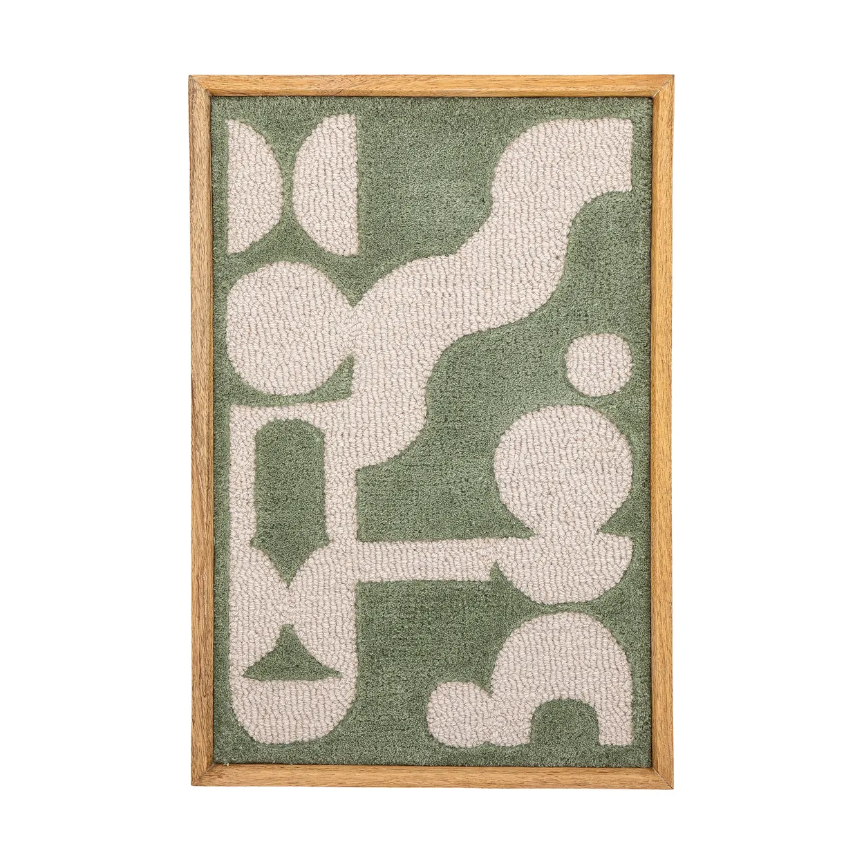 Bloomingville Longton veggdekorasjon 45x65 cm Green