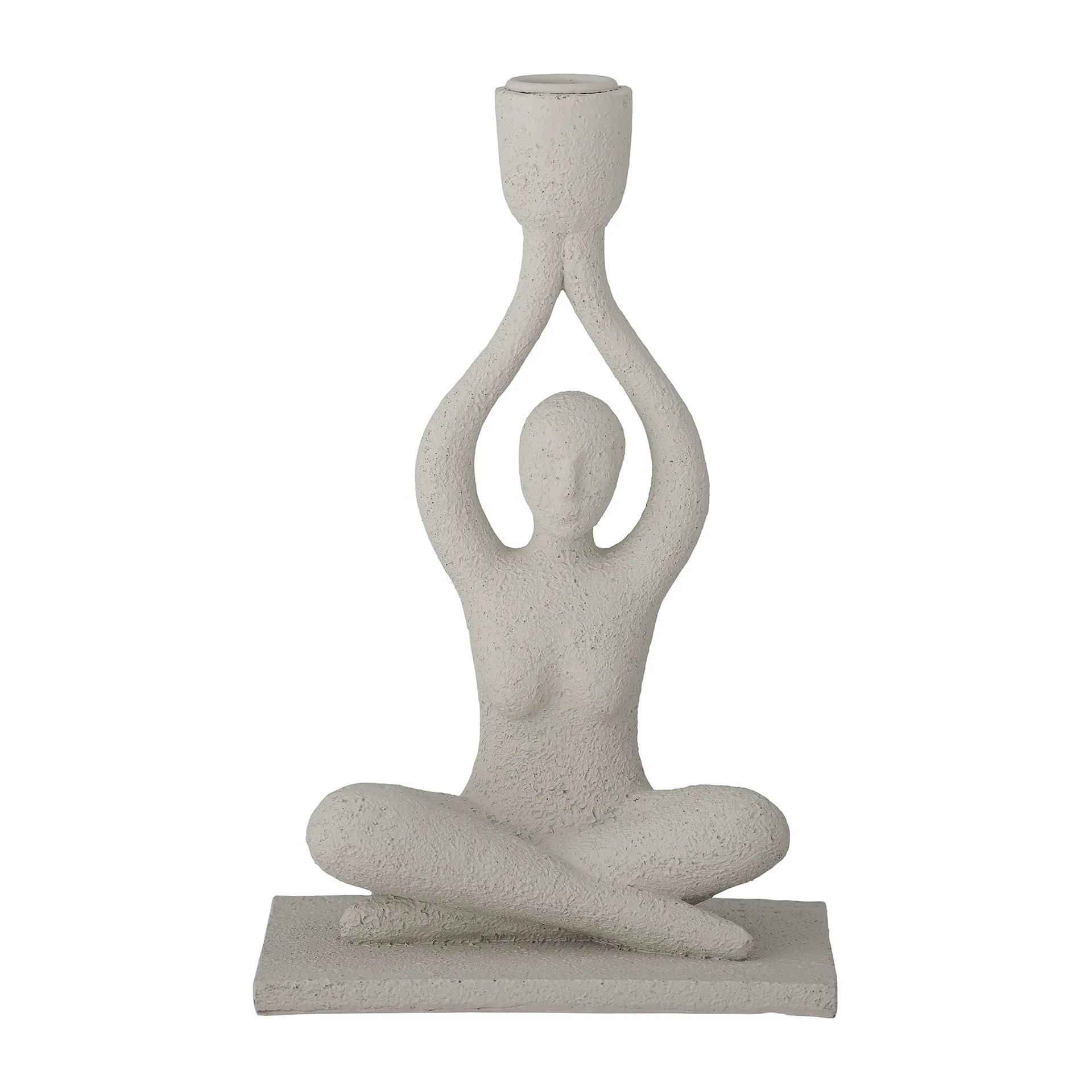 Lucie lysestake 24 cm, Hvit Bloomingville