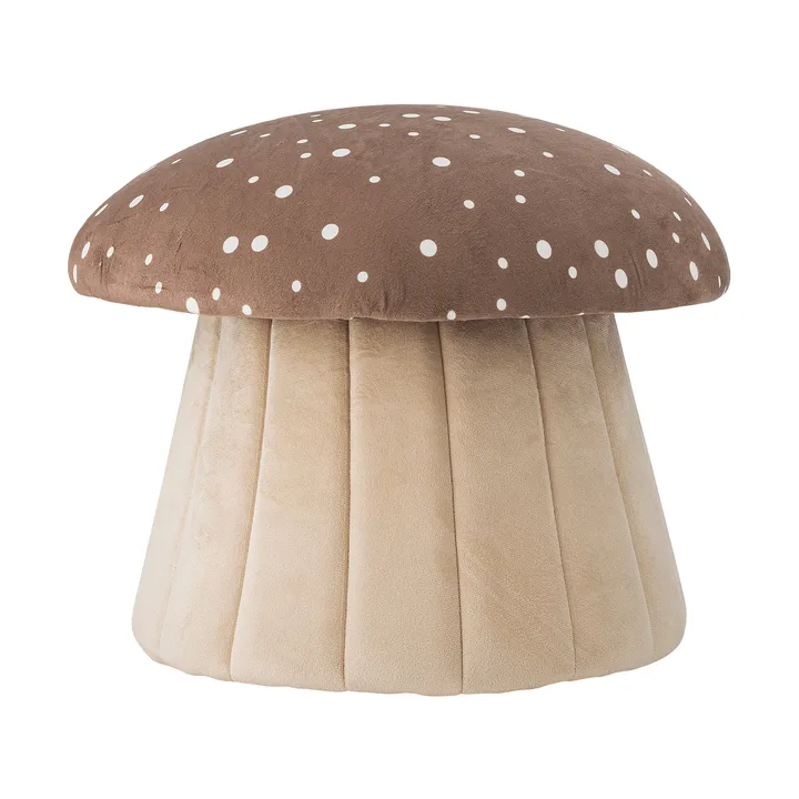Lue sittepuff Ø37x30 cm - Brun - Bloomingville