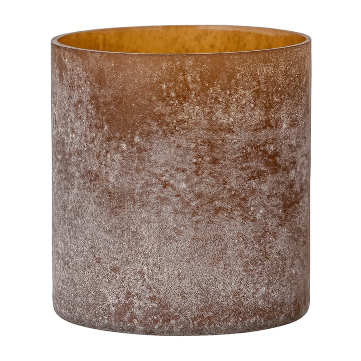 Macha telysholder/vase Ø 10 cm, Brun Bloomingville