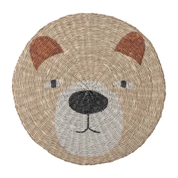 Malla spisebrikke Ø 38 cm - Bjørn - Bloomingville