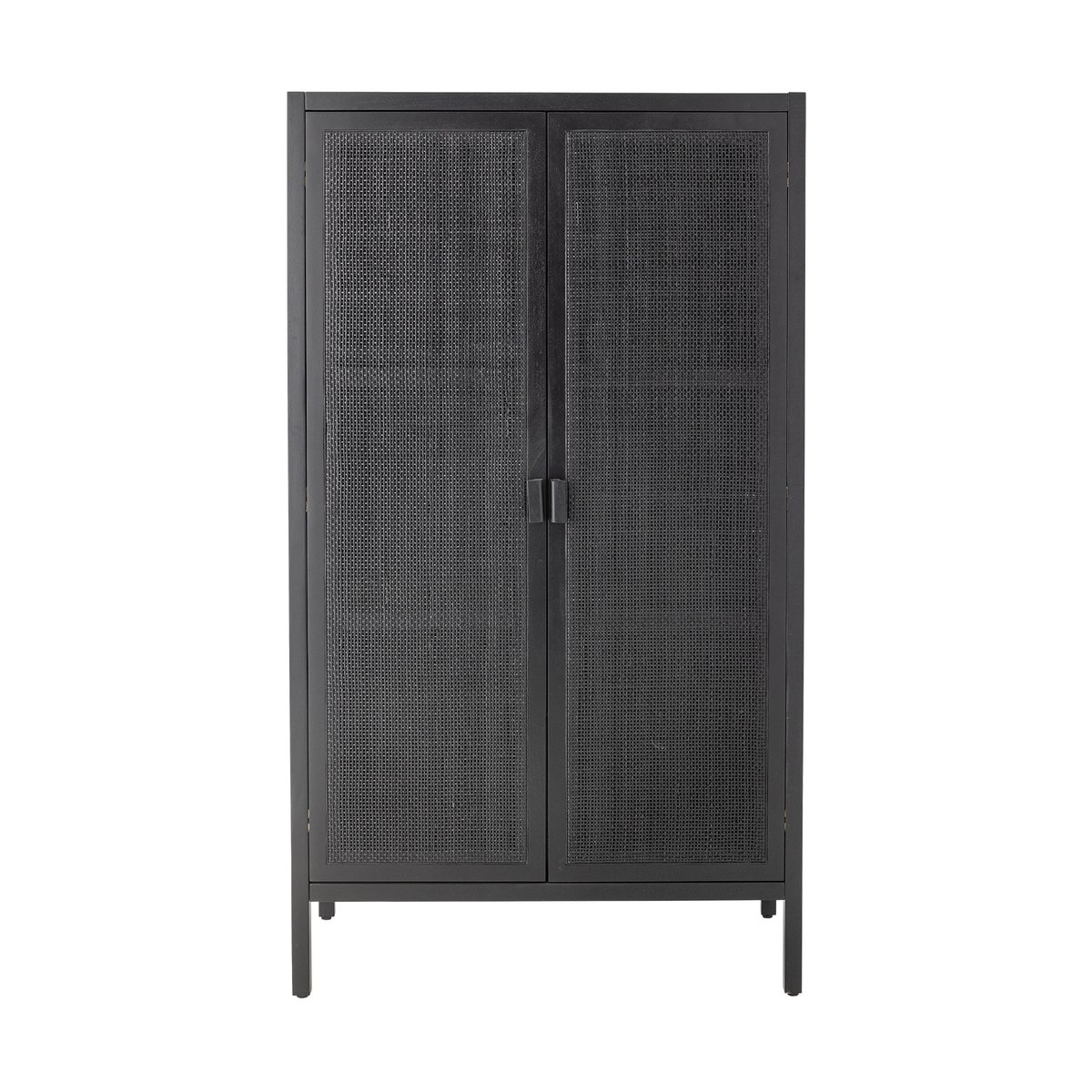 Bloomingville Marikka skap 85 x 40 x 150 cm Black