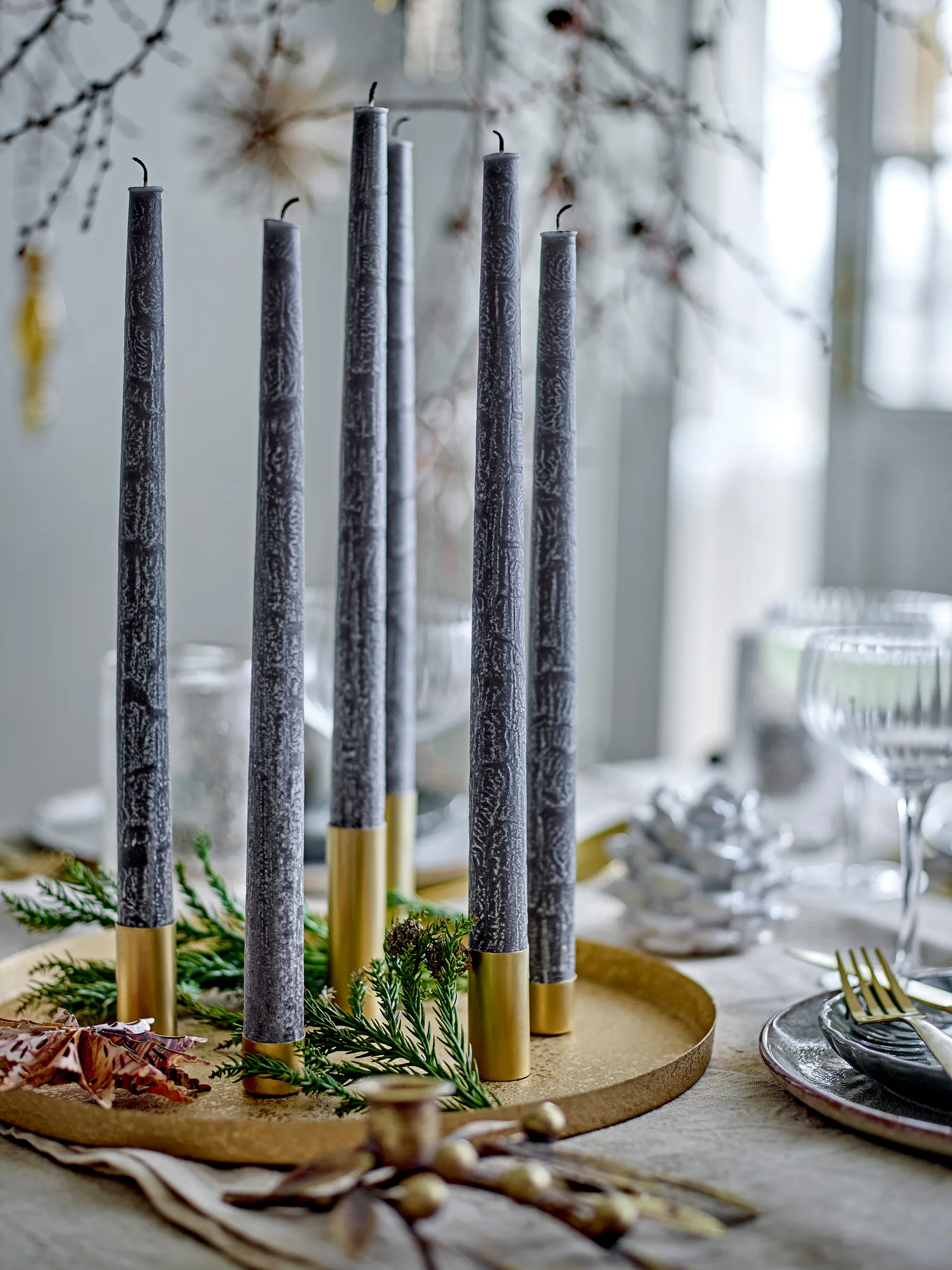 Maxime adventstake Ø30 cm, Gull Bloomingville