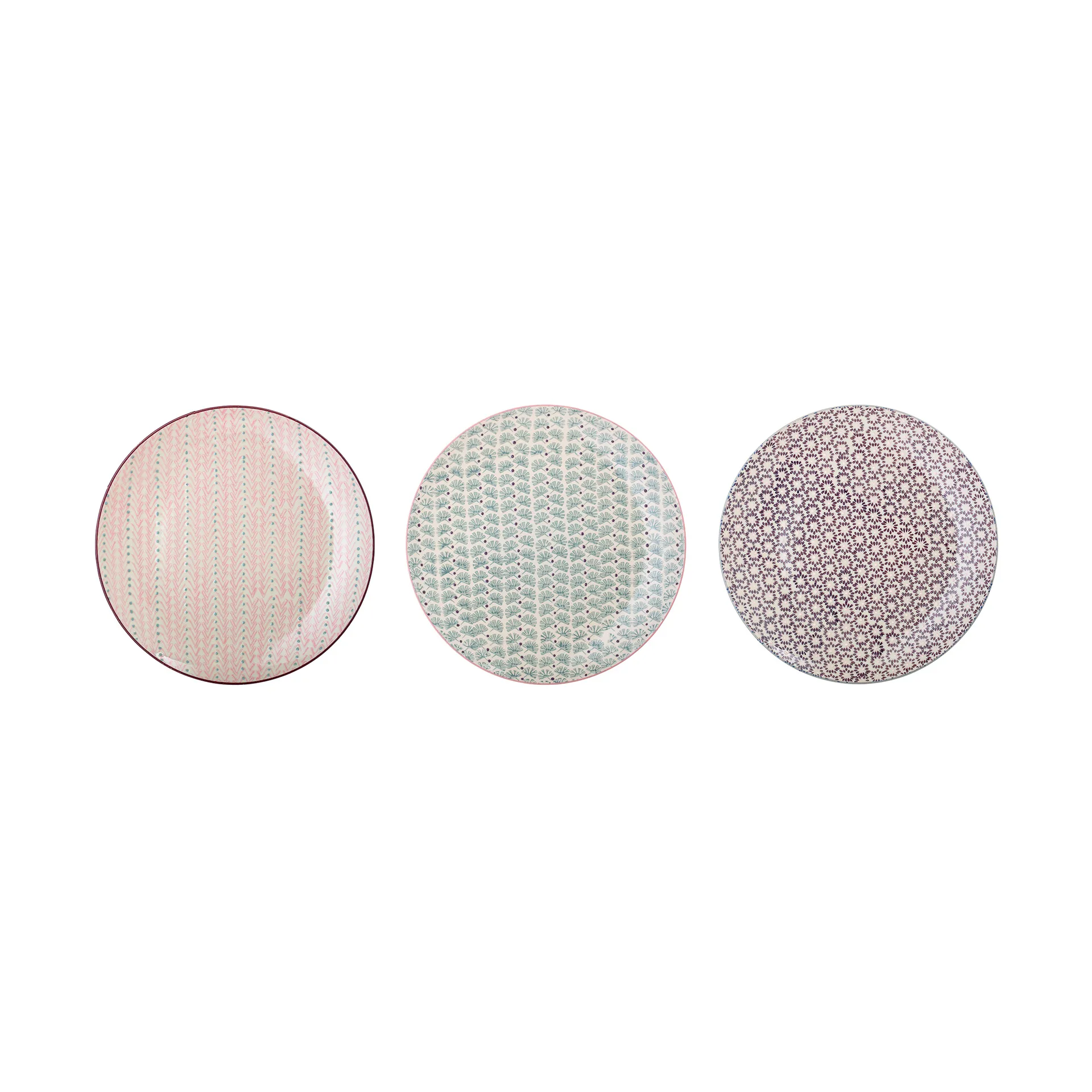 Maya tallerken 28 cm 3 deler Multi,  Bloomingville