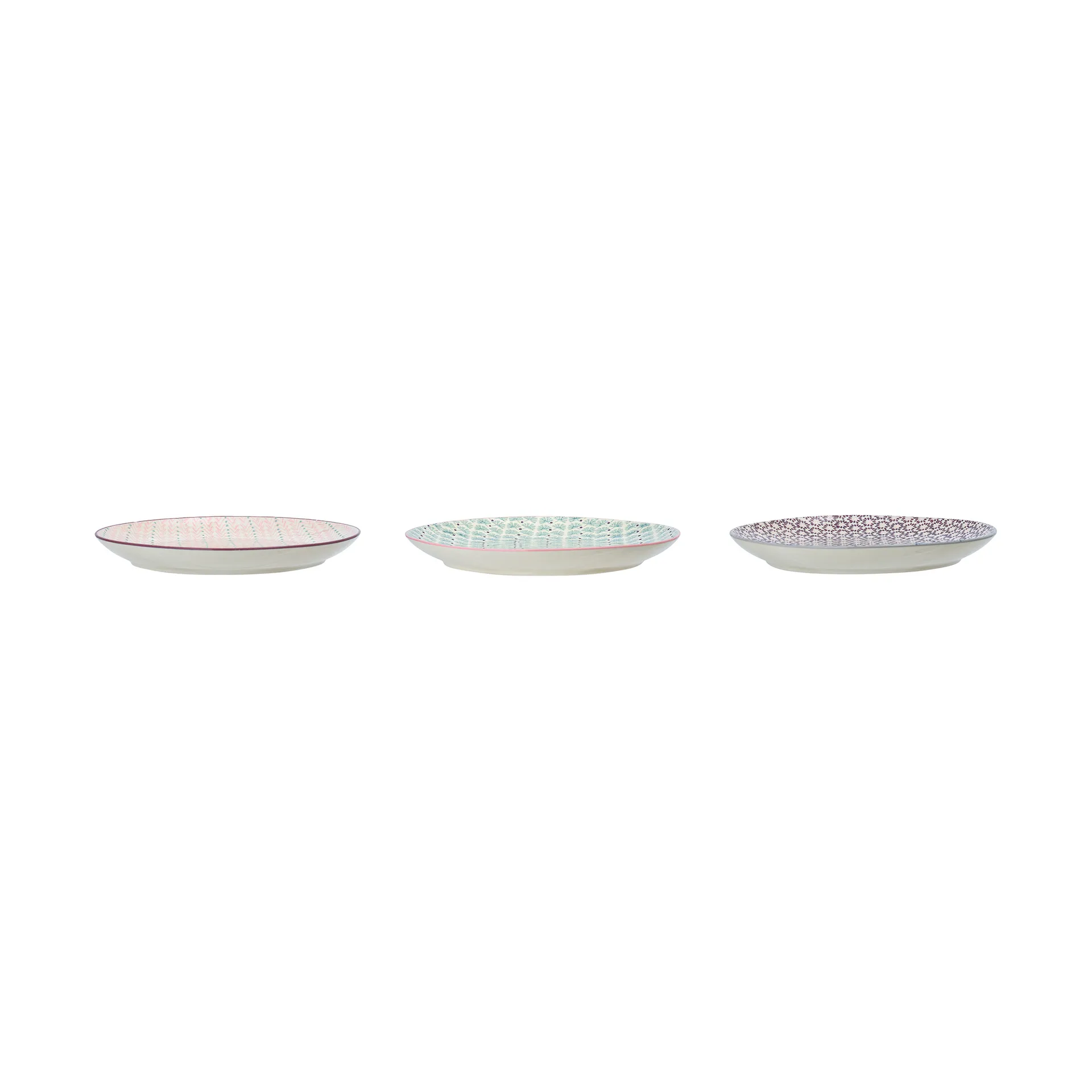 Maya tallerken 28 cm 3 deler Multi,  Bloomingville