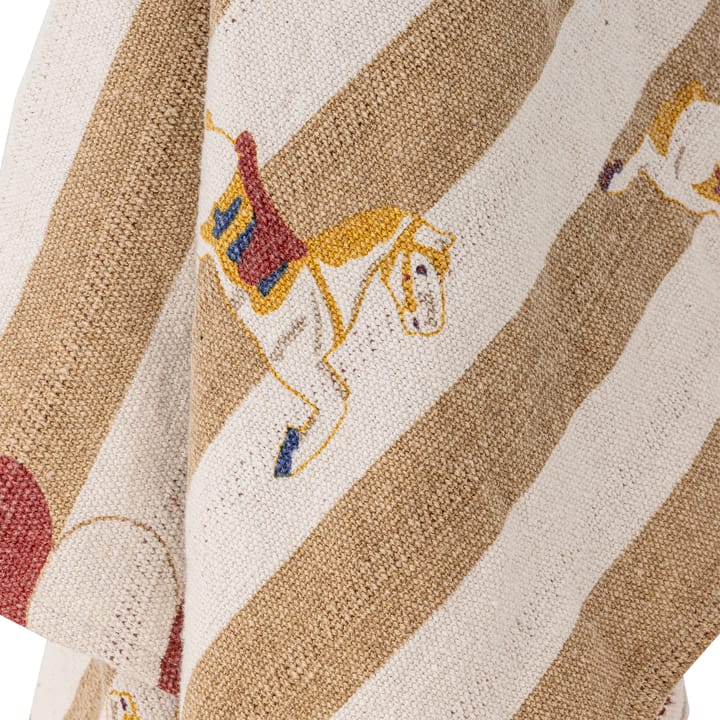Merry-go-round filt 130x160 cm, Beige-rød Bloomingville