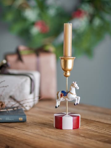 Merry-go-round lysestake - Hvit - Bloomingville