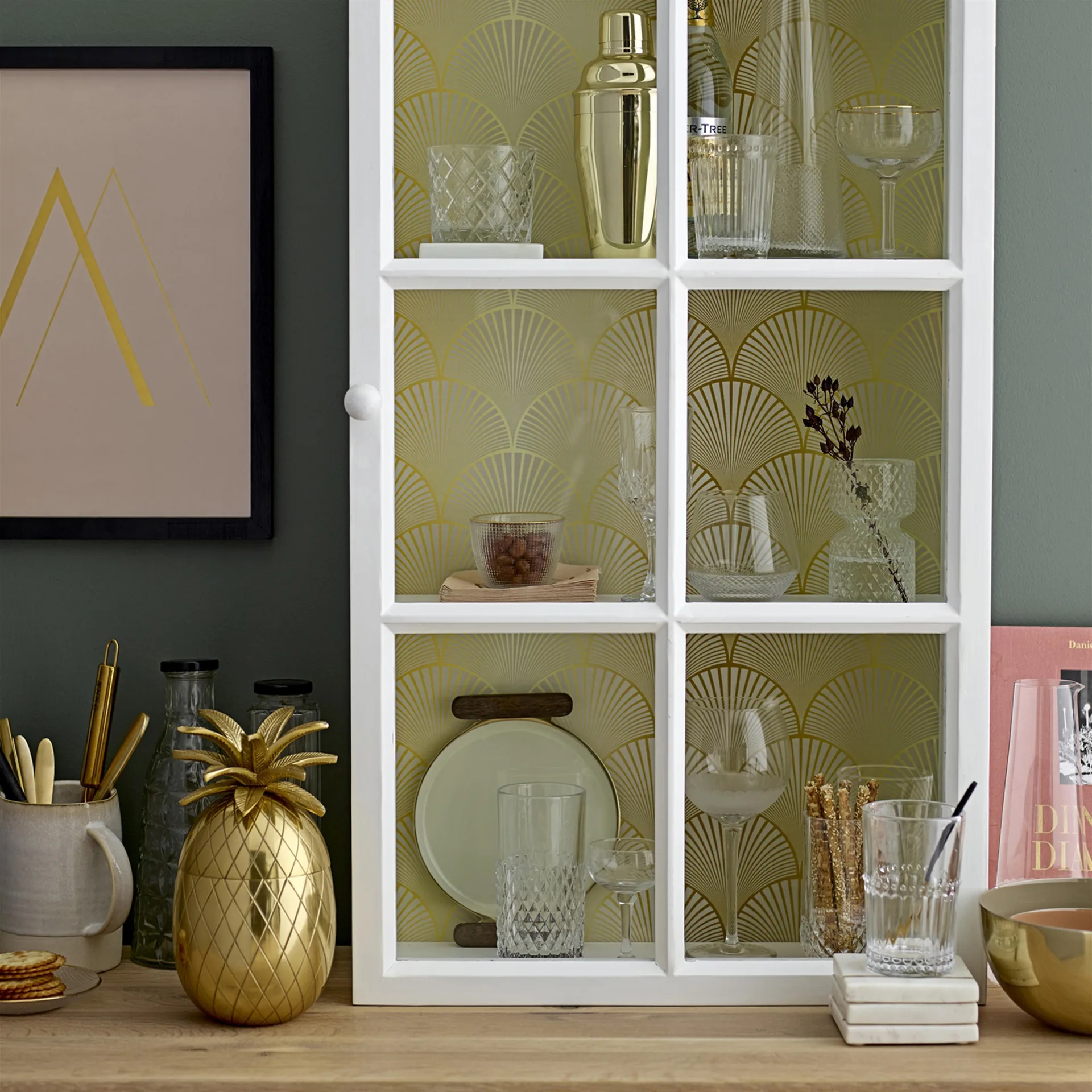 Miami kopp med asjett 2 deler 6 cm Bloomingville