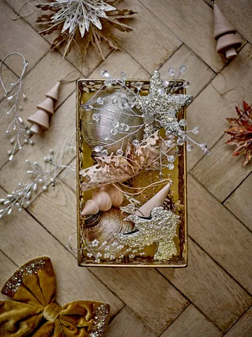 Miku juleheng - Clear, 2 deler, 17 cm - Bloomingville