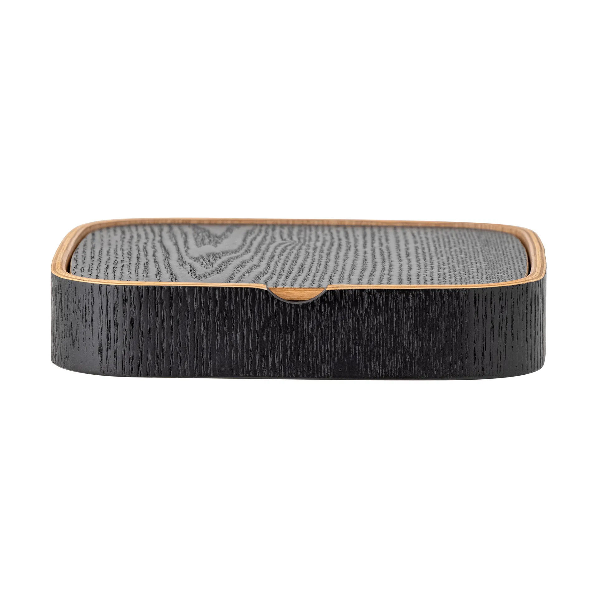 Mimmi bordspeil 19x19 cm, Black-oak Bloomingville