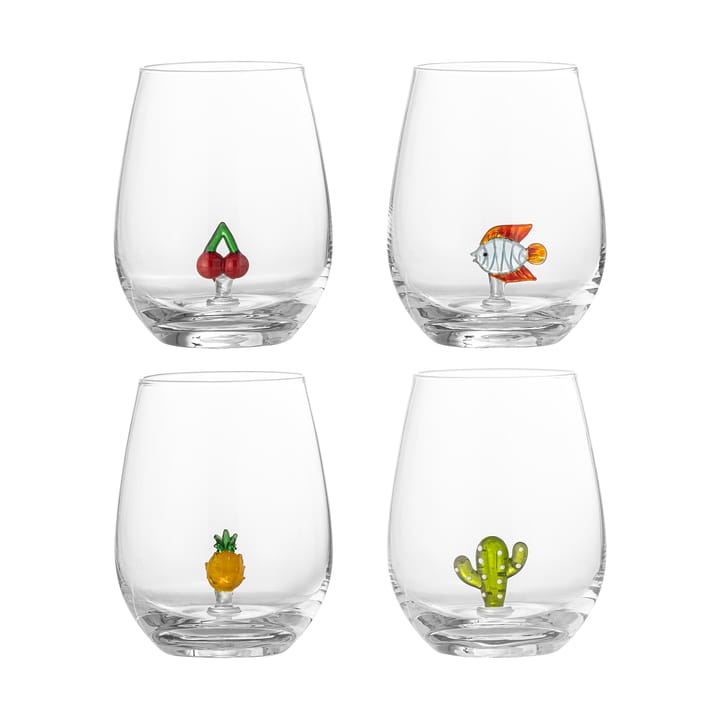 Misa drikkeglass 56 cl 4 deler - Clear - Bloomingville
