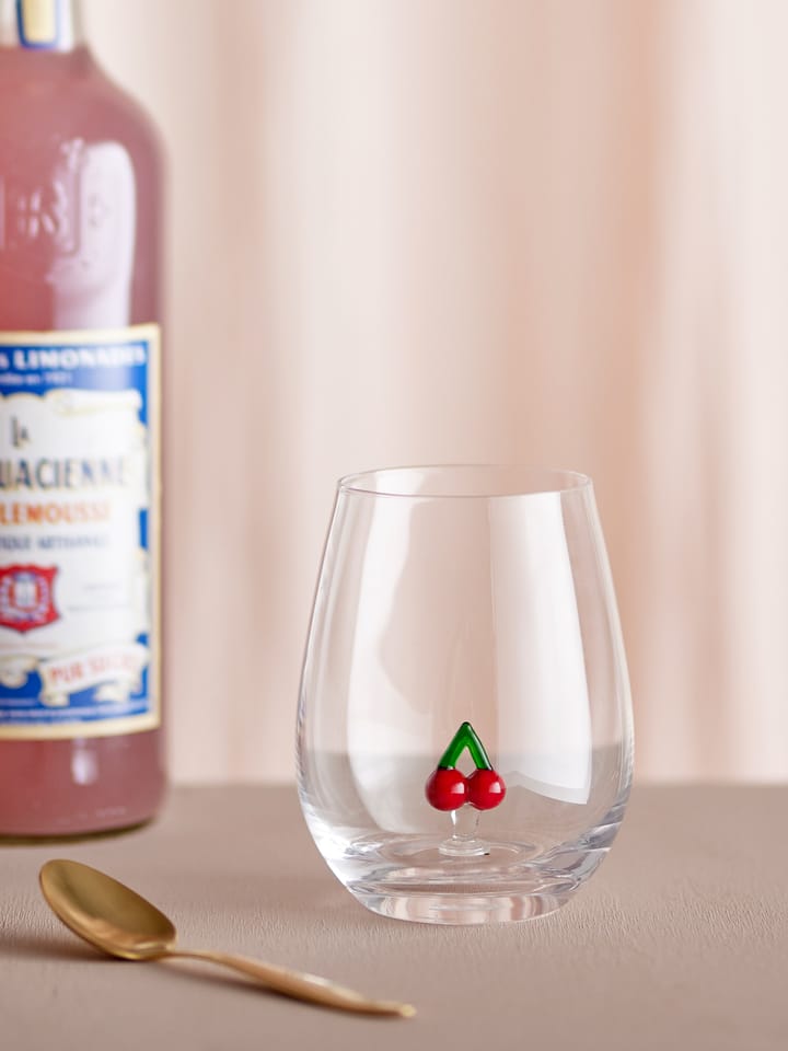 Misa drikkeglass 56 cl, Clear-cherry Bloomingville