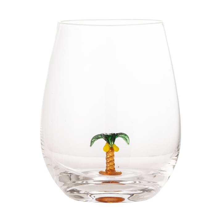 Misa drikkeglass 56 cl - Clear-palm tree - Bloomingville