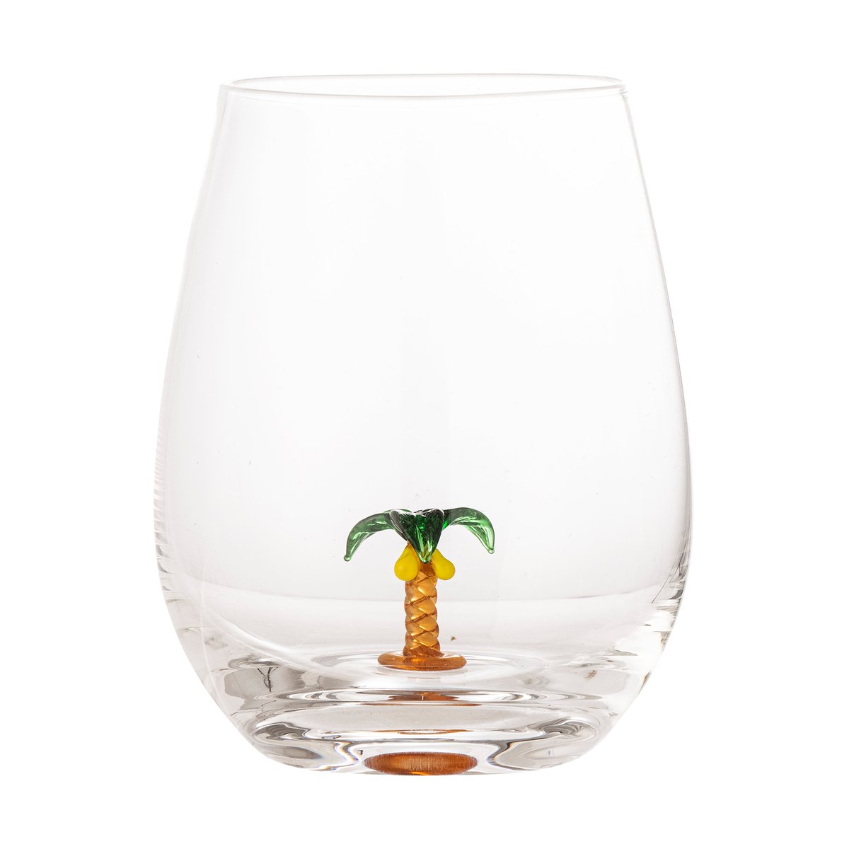 Bloomingville Misa drikkeglass 56 cl Clear-palm tree