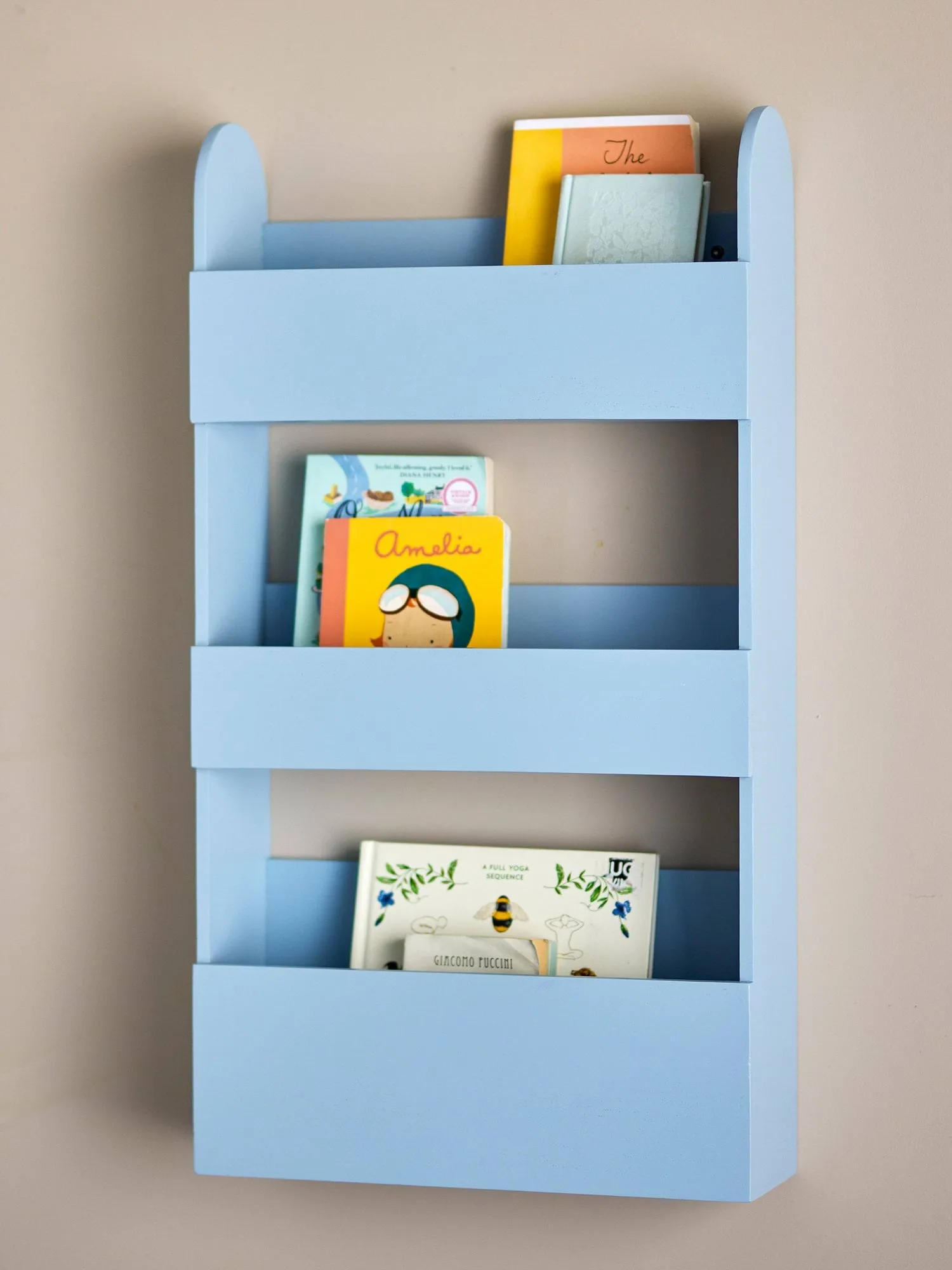 Moris hylle, Blue, 38x70 cm Bloomingville