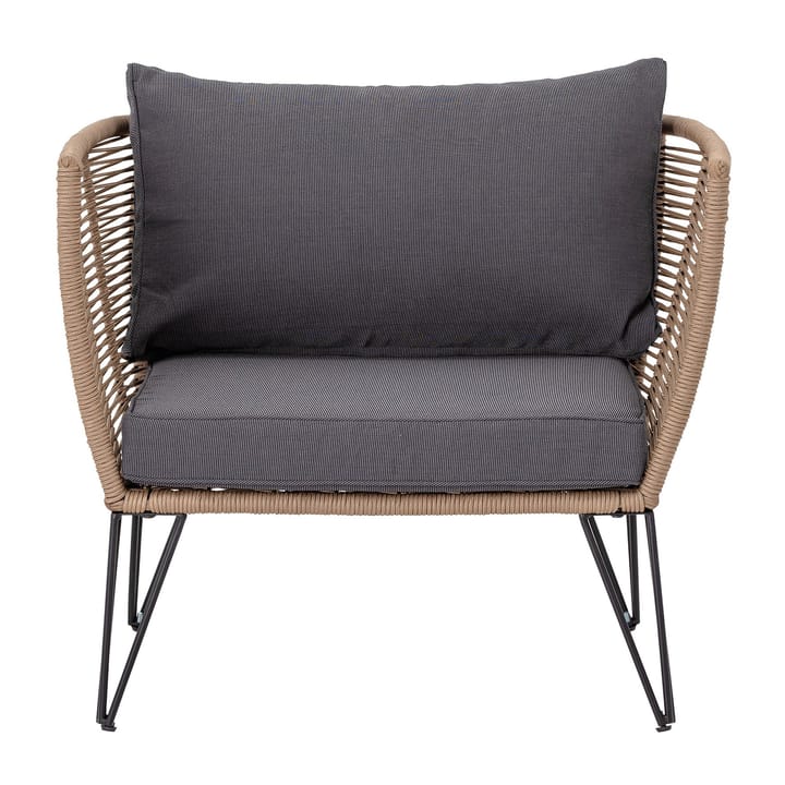 Mundo loungelenestol - Brown-grey - Bloomingville