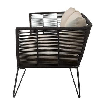Mundo sofa - Black-beige - Bloomingville