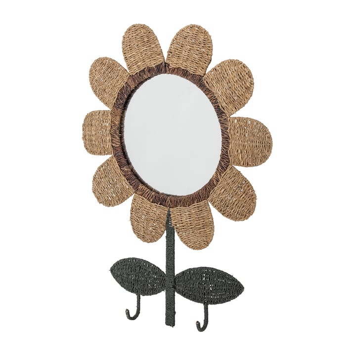 Nabiya speil med kroker 56 x 74 cm - Natur - Bloomingville
