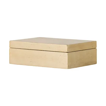 Nenon bolle med lokk - Gold, 15,5x11 cm - Bloomingville