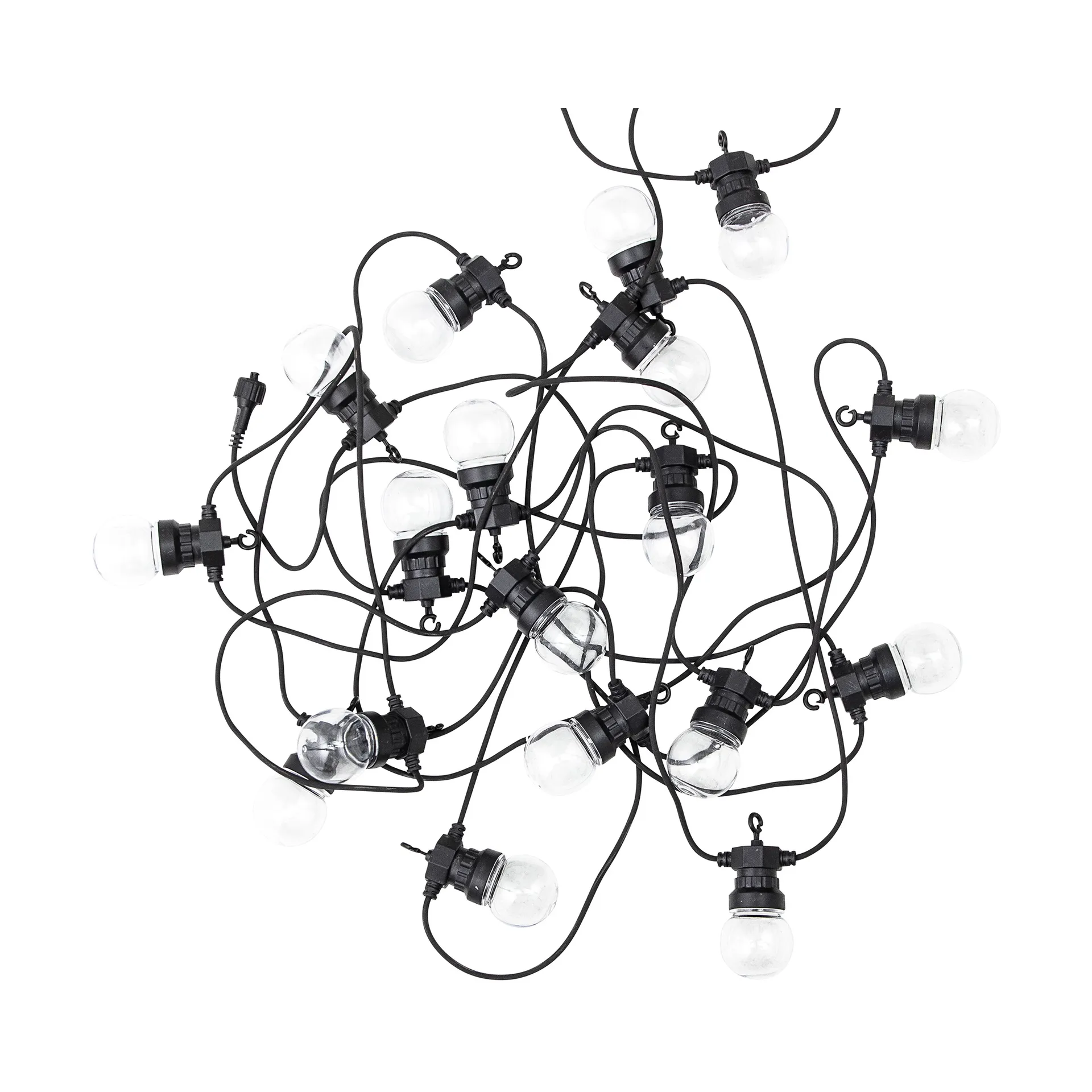 Nero lyslenke 10 m, Svart Bloomingville