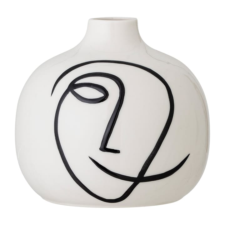 Norma vase 13,5 cm - Hvit - Bloomingville