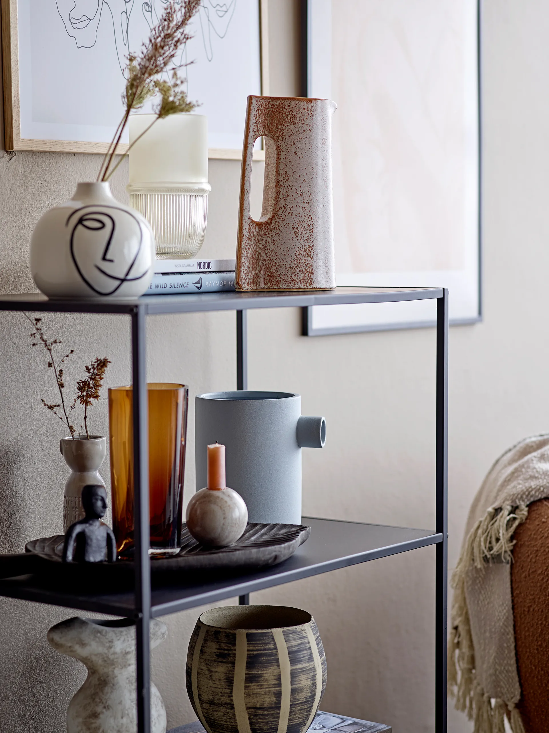 Norma vase 13,5 cm, Hvit Bloomingville