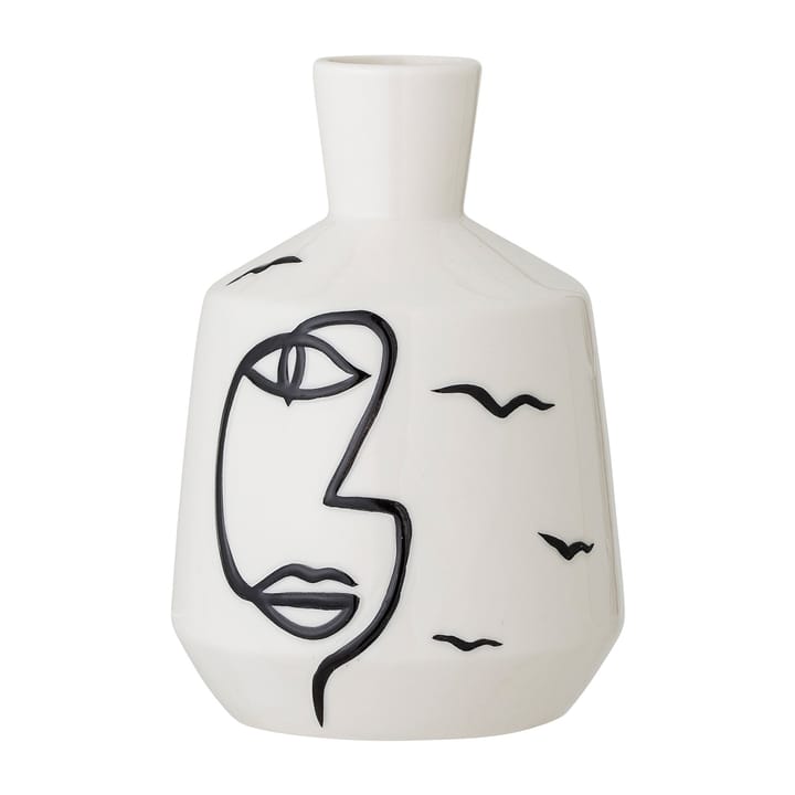 Norma vase 15,5 cm - Hvit - Bloomingville