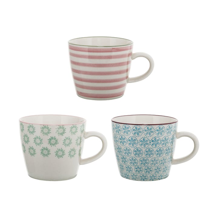 Patricia 컵 30 cl 3개 Blue - undefined - Bloomingville