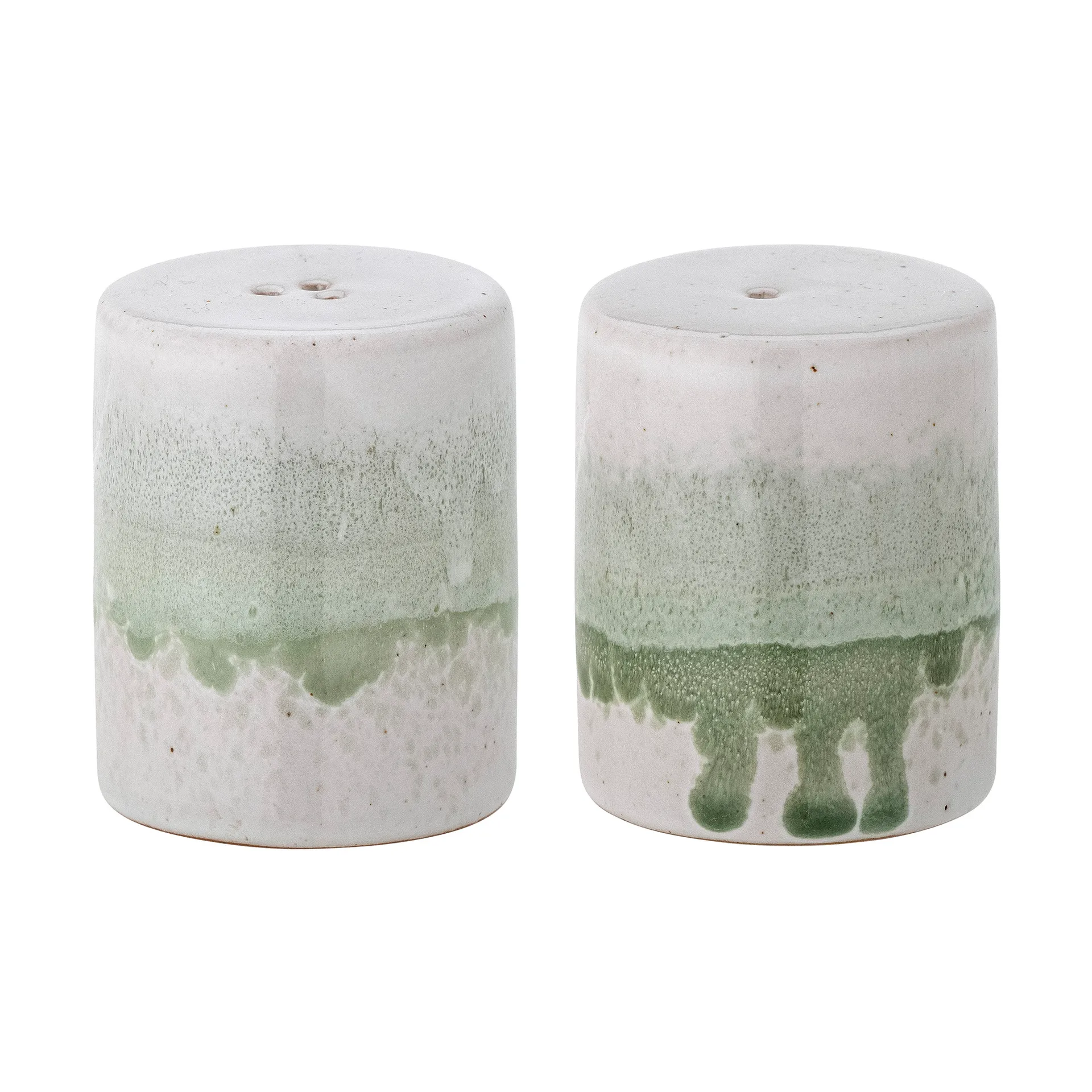 Paula salt- og pepperkar, Green Bloomingville