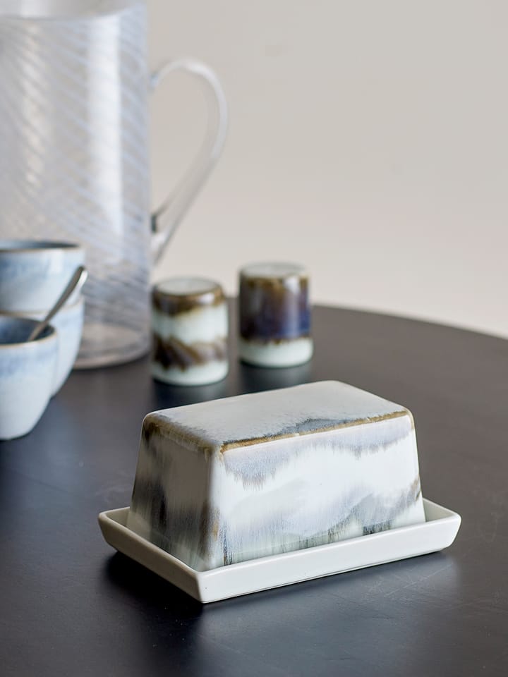 Paula smørboks 11,5x17,5 cm, Grey Bloomingville