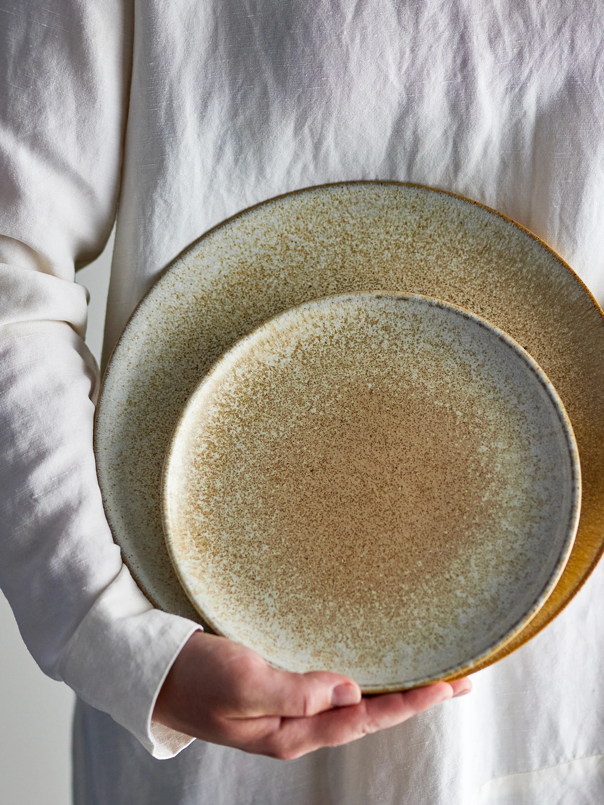 Paula tallerken Ø26,5 cm, Natur Bloomingville