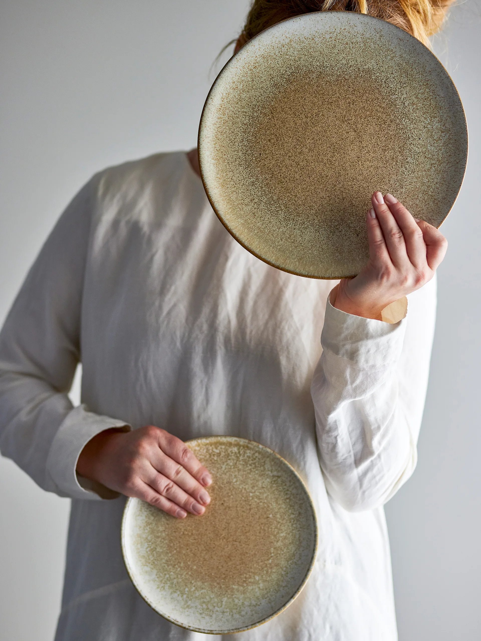 Paula tallerken Ø26,5 cm, Natur Bloomingville