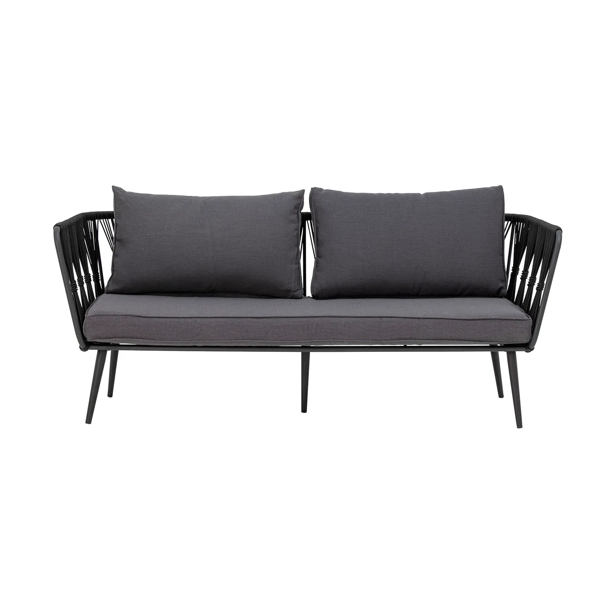 Bloomingville Pavone sofa 2,5-seter Black | Skandinavisk Design | Svart