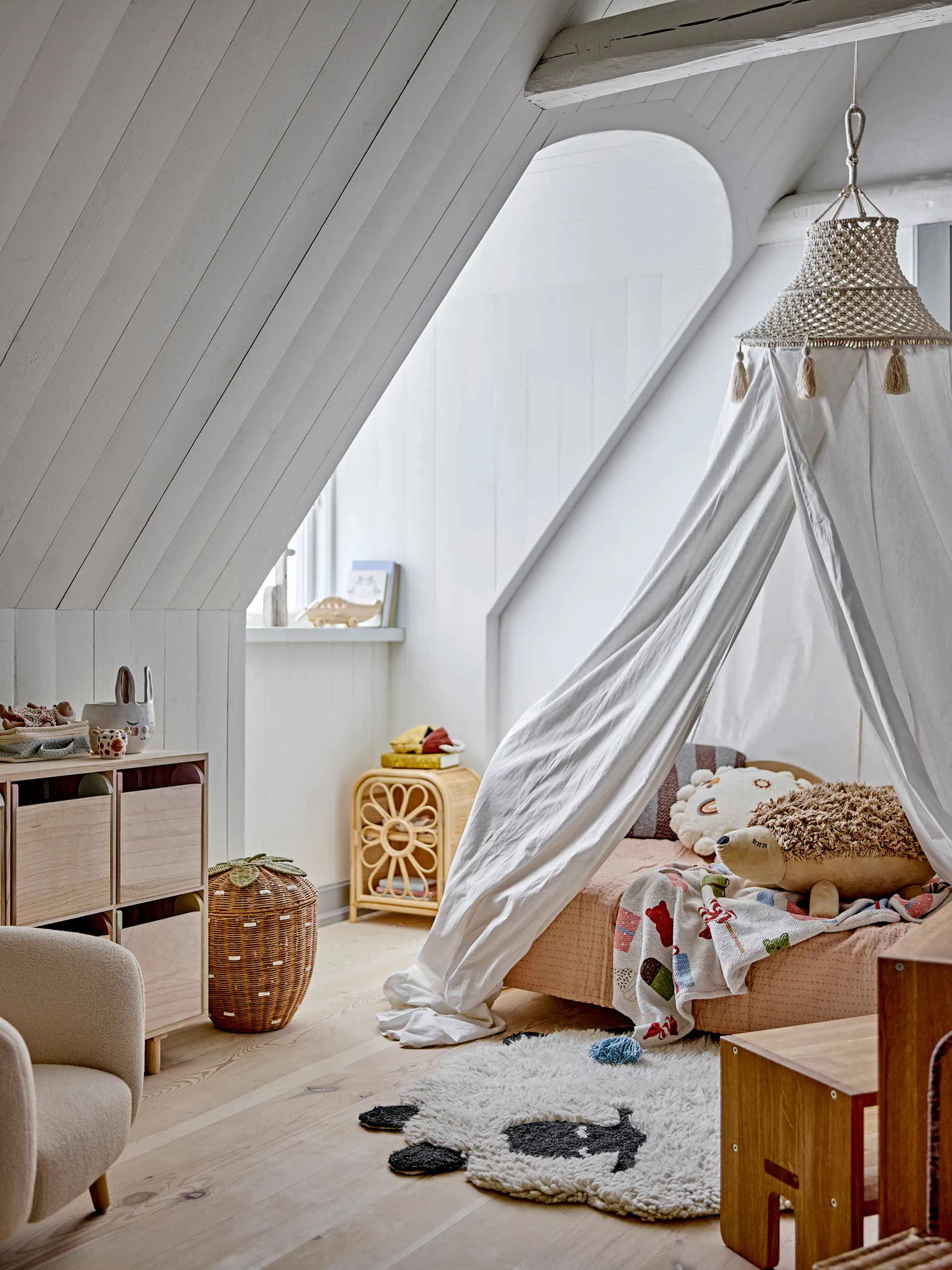 Pelino oppbevaringskurv, Brun Bloomingville