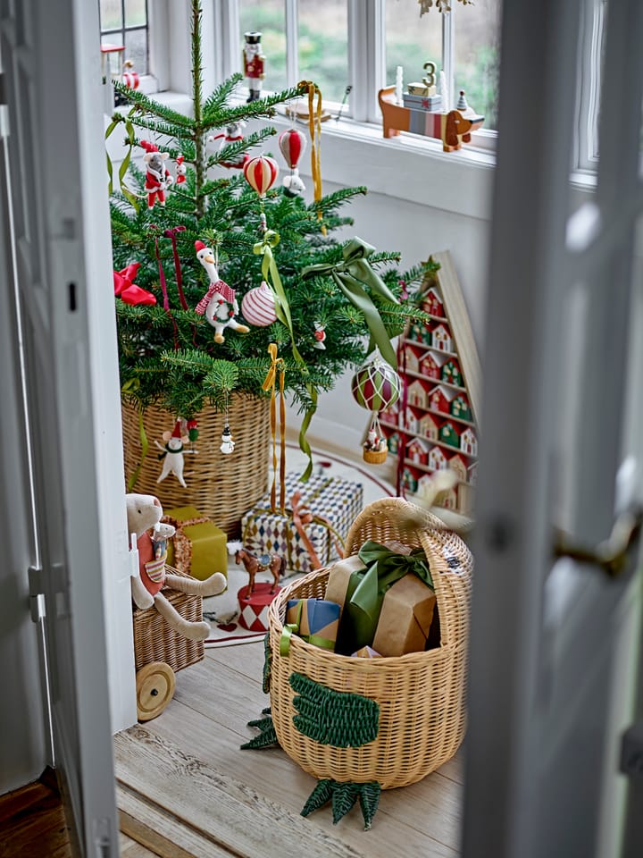 Peo juletrepynt ull, Hvit Bloomingville